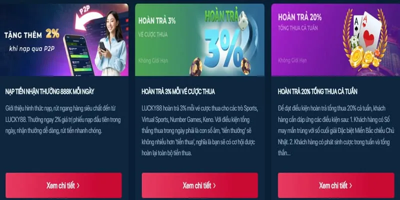 Hình ảnh các chương trình khuyến mãi hấp dẫn của tải rg8369